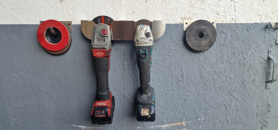 Winkelschleifer Trennschleifer Halterung Wandhalterung aus Edelstahl Werkzeug