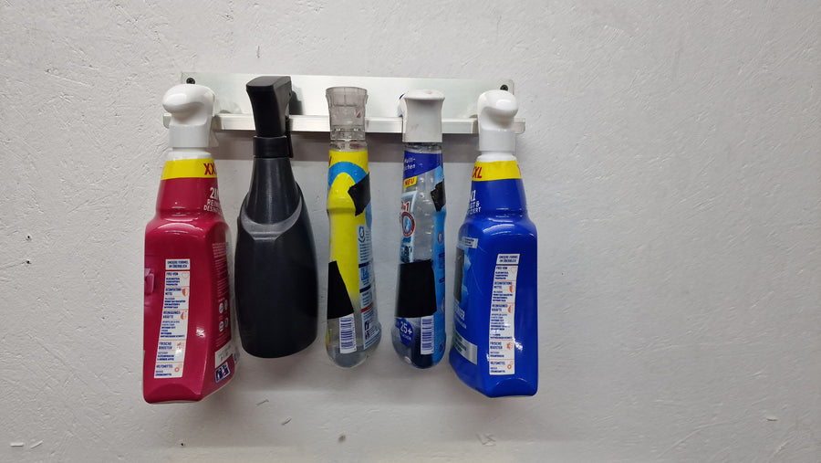 Sprühflaschen Halter Wand Halterung Reinigungsmittel Aufbewahrungsregal
